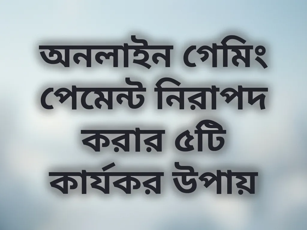 পেমেন্ট নিরাপত্তা গাইড